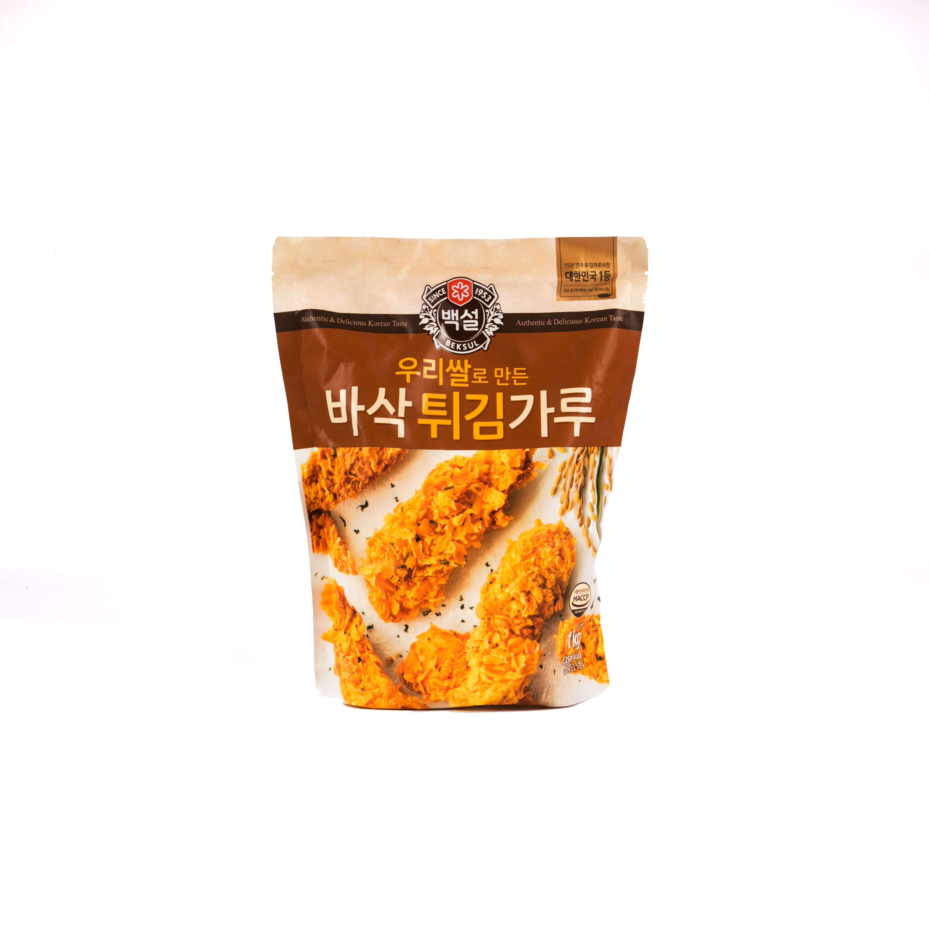 Korean Beksul Authentic & Delicious Korean Taste Crispy Fried Chicken Mix  1Kg (1 Pack)